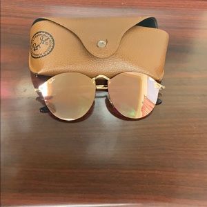 Pink Mirror ray ban sunglasses